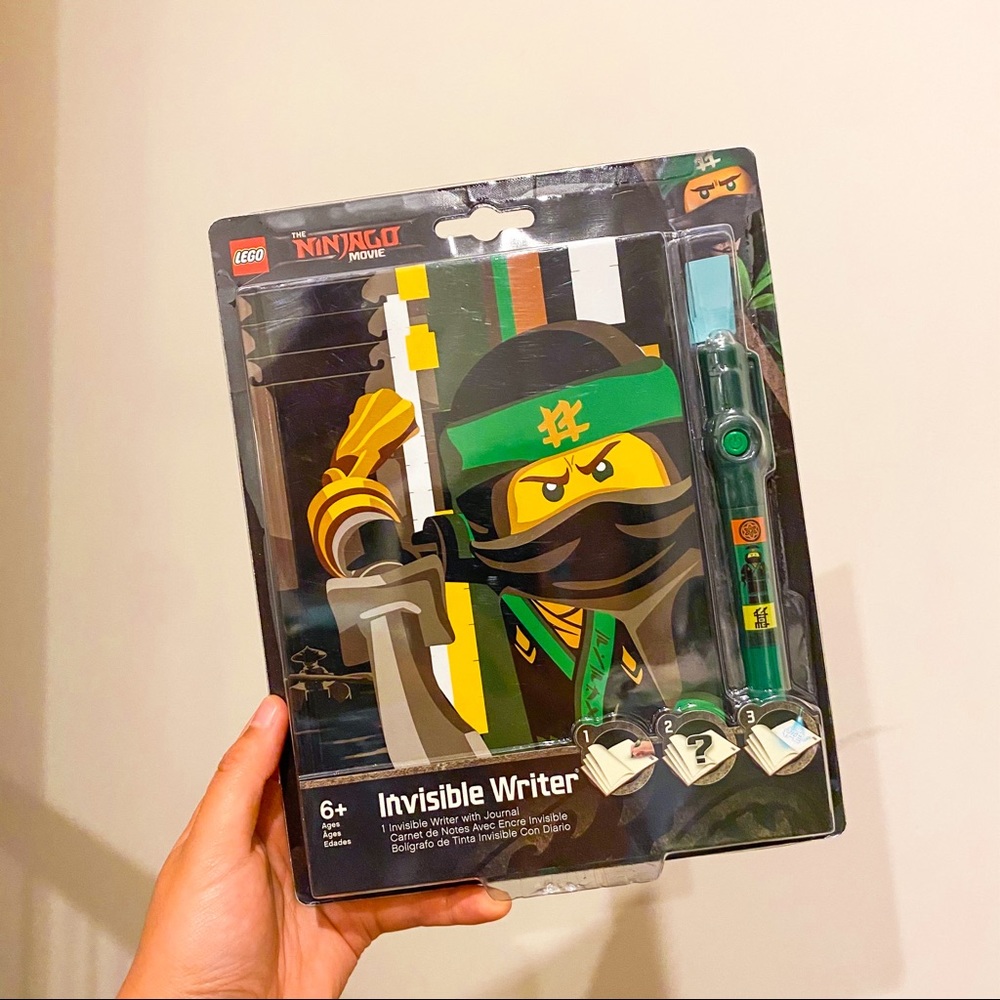 NWT! Ninjago Invisible Writer Notebook